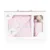 Set paturica 75x100cm si jucarie de atasament Cangaroo Bennie Pink