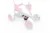 Set pedale 2 in 1 kart Buzzy Bloom