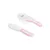 Set perie de par si pieptene Akuku A0448 Flamingo roz