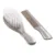 Set perie si pieptan pentru bebelusi Thermobaby Gri