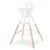 Set picioare cu suport pentru scaun de masa Childhome Evolu NaturalAlb