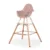 Set picioare cu suport pentru scaun de masa Childhome Evolu NaturalRuginiu