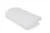 Set pilota 135 x 100 cm si perna 40 x 60 cm pentru copii bumbac si umplutura BabySoft alb