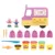 Set plastilina cu accesorii Hasbro Play Doh Peppa Pig Rulota de inghetata