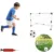 Set poarta cu plasa pentru fotbal, minge, pompa, 120x57x63 cm