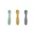 Set pre-lingurite din silicon pentru diversificare bebelusi blue mist