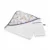 Set prosop si manusa de baie din bumbac BabyJem Colorful Rings