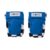 Set protectie cotiere si genunchiere, Globber, Albastru