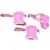 Set protectii cotiere, genunchiere si brate Byox Amar 2 Pink M