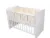 Set protectii laterale pentru pat 4 piese 60 x 120 cm Beige