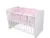 Set protectii laterale pentru pat 4 piese 60 x 120 cm Pink