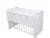 Set protectii laterale pentru pat 4 piese 60 x 120 cm White
