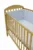 Set protectii patut din bumbac 60×120 cm Baby Bear albastru KidsDecor