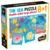 Set puzzle 8+1 cu piese imprimate fata verso Headu Animale Marine