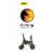 Set stickere Liki Trike Flames