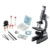 Set stiintific pentru copii Microscop metalic in valiza Edu Toys