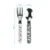 Set tacamuri din inox Baby Ono 106501