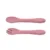 Set tacamuri din silicon PetiteMars fara BPA TakeMatch 6 luni+ roz