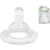 Set tetine de silicon cu flux mediu Lulabi 8090102