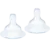 Set tetine de silicon cu flux variabil, 2 buc BebeduE 57034