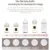 Set tetine premium din silicon marimea XS