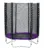 Set trambulina cu plasa de protectie Junior 140 cm Plum