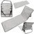 Sezlong de plaja pliabil 150x47x48cm Grey