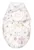 Sistem de infasare Baby swaddle din bumbac cu umplutura antialergica BabySoft Circ roz