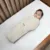 Sistem de infasare Ingenuity Cream Swaddle Me 0-3 luni, din muselina, colectia Original