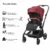 Sistem modular 3 in 1 Coccolle Saliara Cabernet + scoica Coccolle knox anthracite i-Size