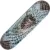 Skateboard Action One, dublu print, aluminiu, 70 x 20 cm, Multicolor, The King
