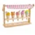 Stand de inghetata din lemn, Tender Leaf Toys, 5 piese