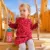 Sticla din otel inoxidabil cu capac Sippy, Narrow, 355 ml, Klean Kanteen, Strawberry