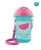Sticla sport cu pai moale Canpol So Cool pink 400 ml 12 luni +