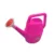 Stropitoare de jucarie pentru copii Huby Toys Pink cu maner si capat cu floricica, dimensiune 25 x 9.5 x 17 cm