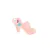 Suport anatomic BabyJem pentru cadita Pink