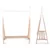 Suport haine Tipi Childhome 107x48x137 cm lemn natural alb