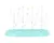 Suport pentru biberoane KikkaBoo Marble Mint