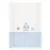 Suport pentru schimbat scutece Lorelli Softy 50 x 80 cm Albastru