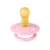 Suzeta Bibs Colour Latex tetina rotunda 6 luni + Baby Pink