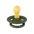 Suzeta Colour Latex Bibs tetina rotunda 0 luni + Hunter Green