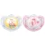 Suzeta Freestyle silicon Nuk M2 galben 6-18 luni 2 bucati set