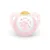 Suzeta Nuk Baby Rose latex M1 iepuras 0-6 luni