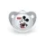 Suzeta Nuk Mickey silicon M2 gri 6-18 luni