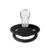 Suzeta de lux silicon Bibs tetina rotunda marime universala 0-3 ani Black
