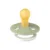 Suzeta fosforescenta Bibs Colour Glow Latex tetina rotunda 0 luni + Sage
