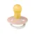Suzeta fosforescenta Bibs Colour Glow Latex tetina rotunda 18 luni + Blush