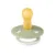 Suzeta fosforescenta Bibs Colour Glow Latex tetina rotunda 6 luni + Sage