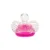 Suzeta silicon rotunda Minut Baby 12+ roz