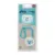 Suzeta tip fluture cu lantisor si clips albastru model Elefant nr 3 Pine Natura
